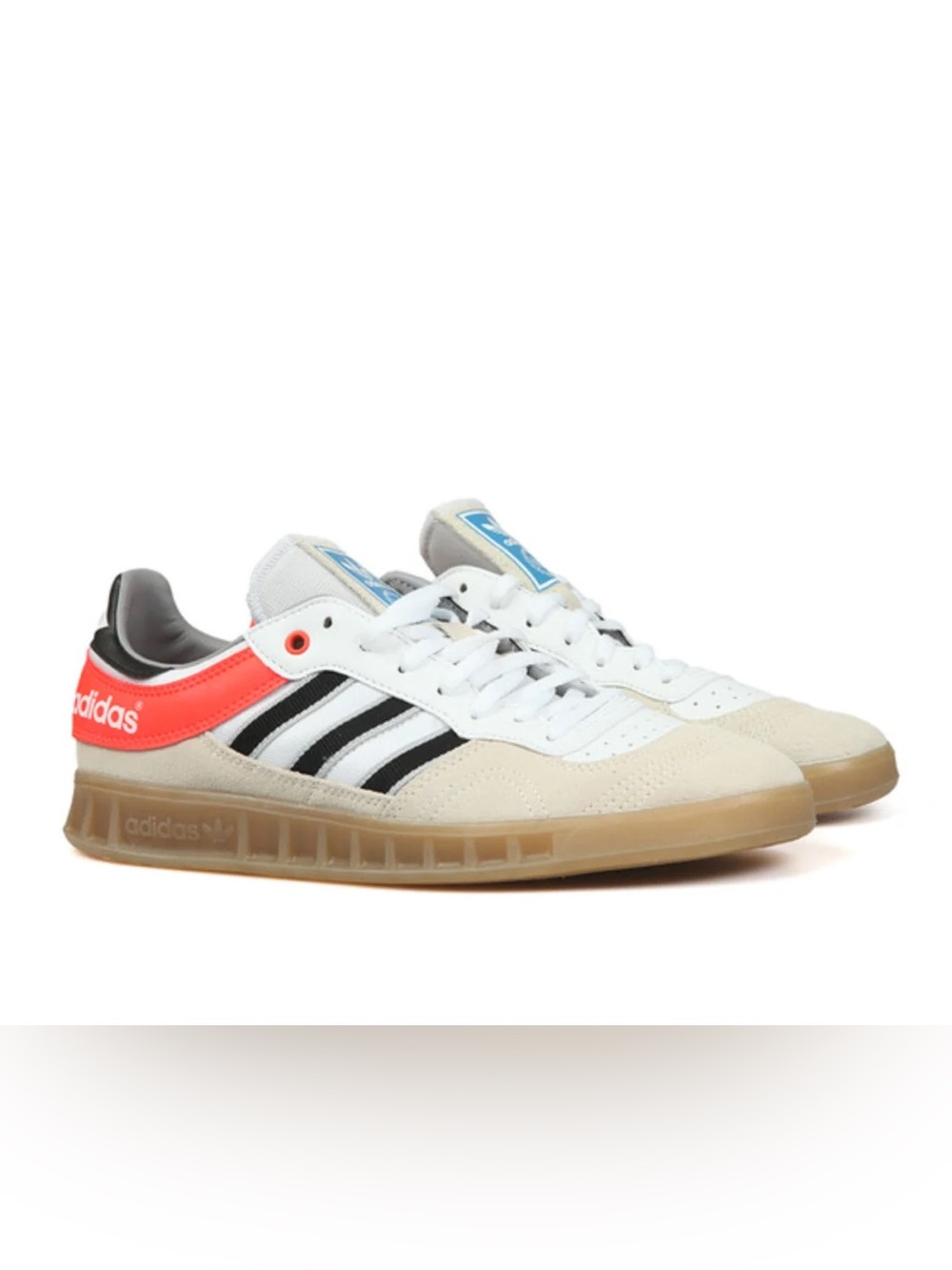 adidas - Handball Top Sneakers - Footwear White/Beige/Solar Red - 2018 - Men’s 9